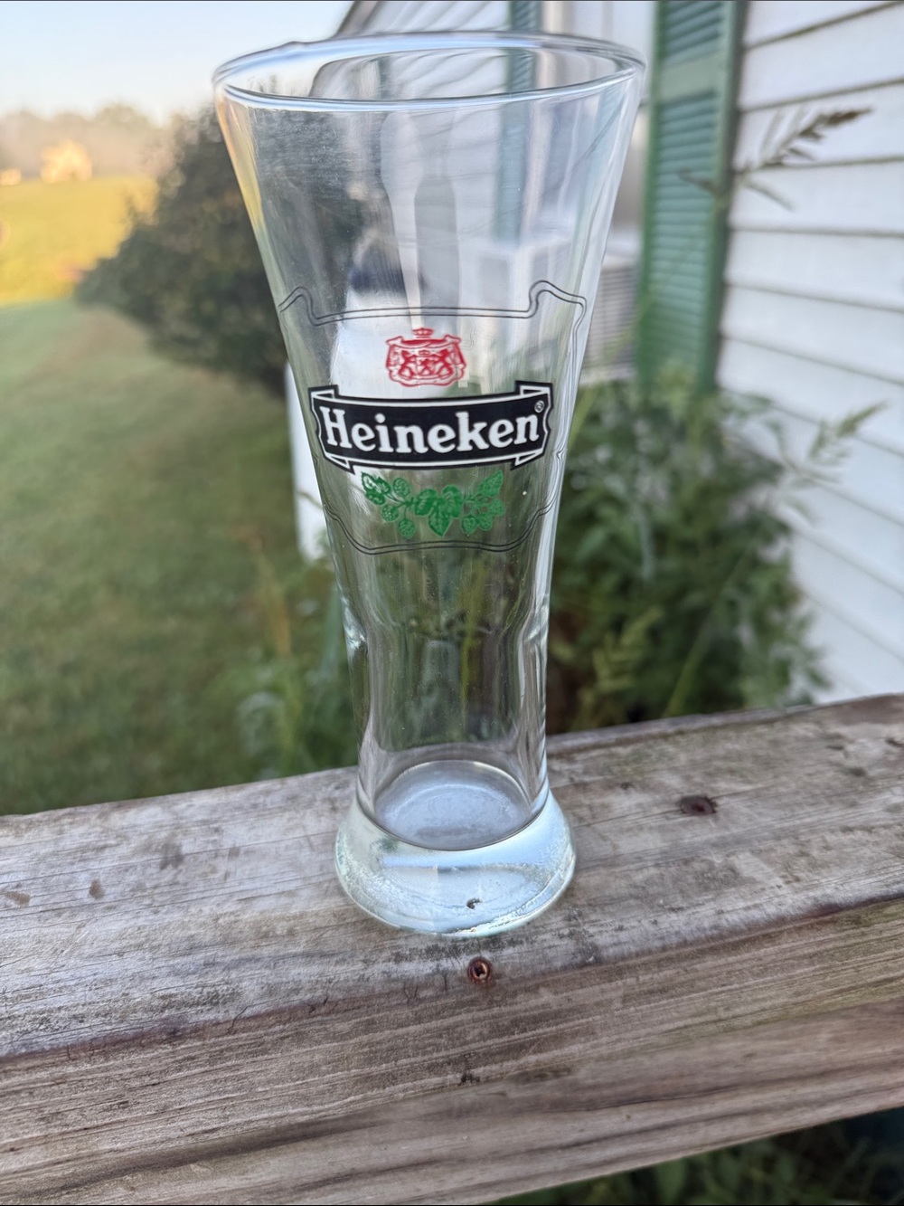 Heineken beer glass